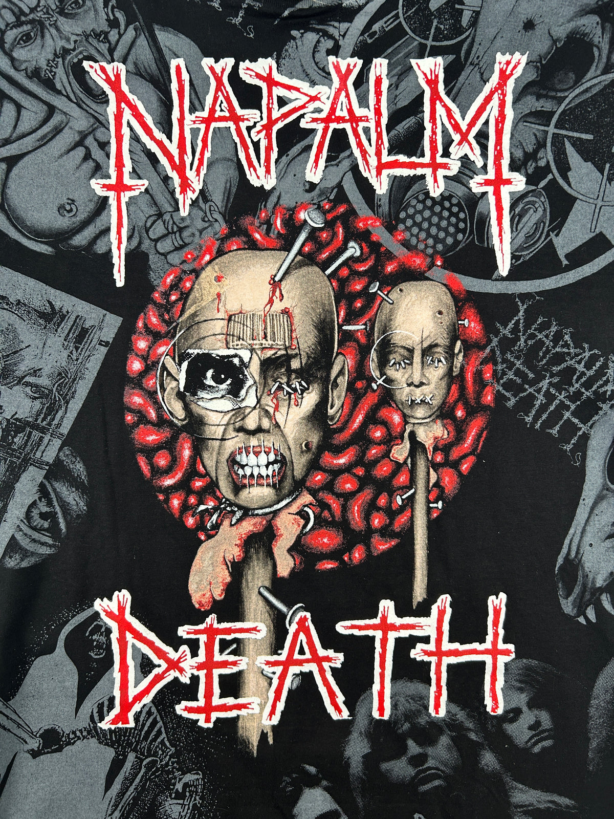 1994 Napalm Death European Tour T-Shirt