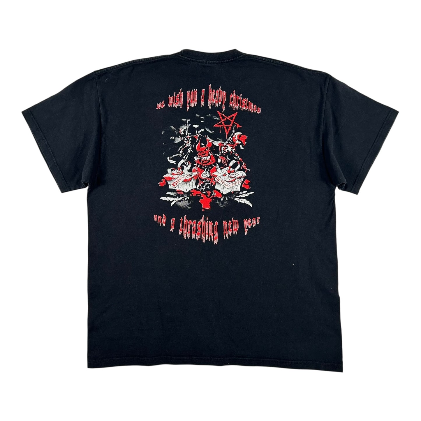 2004 Sodom Fatal Embrace Shirt + Big Poster