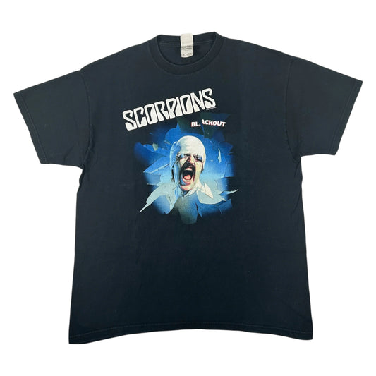Vintage 2004 Scorpions Blackout T-Shirt