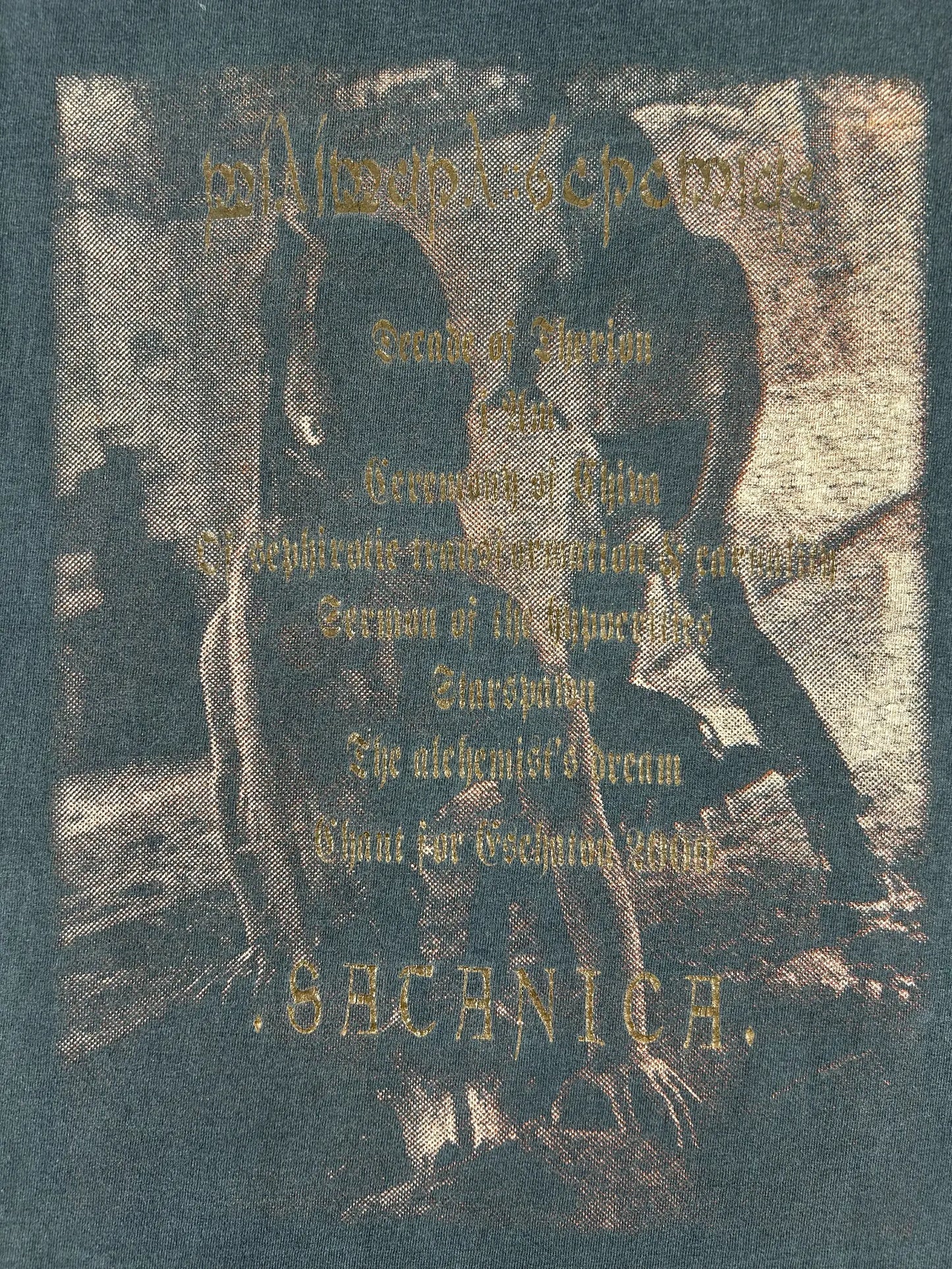 1999 Behemoth Satanica T-Shirt