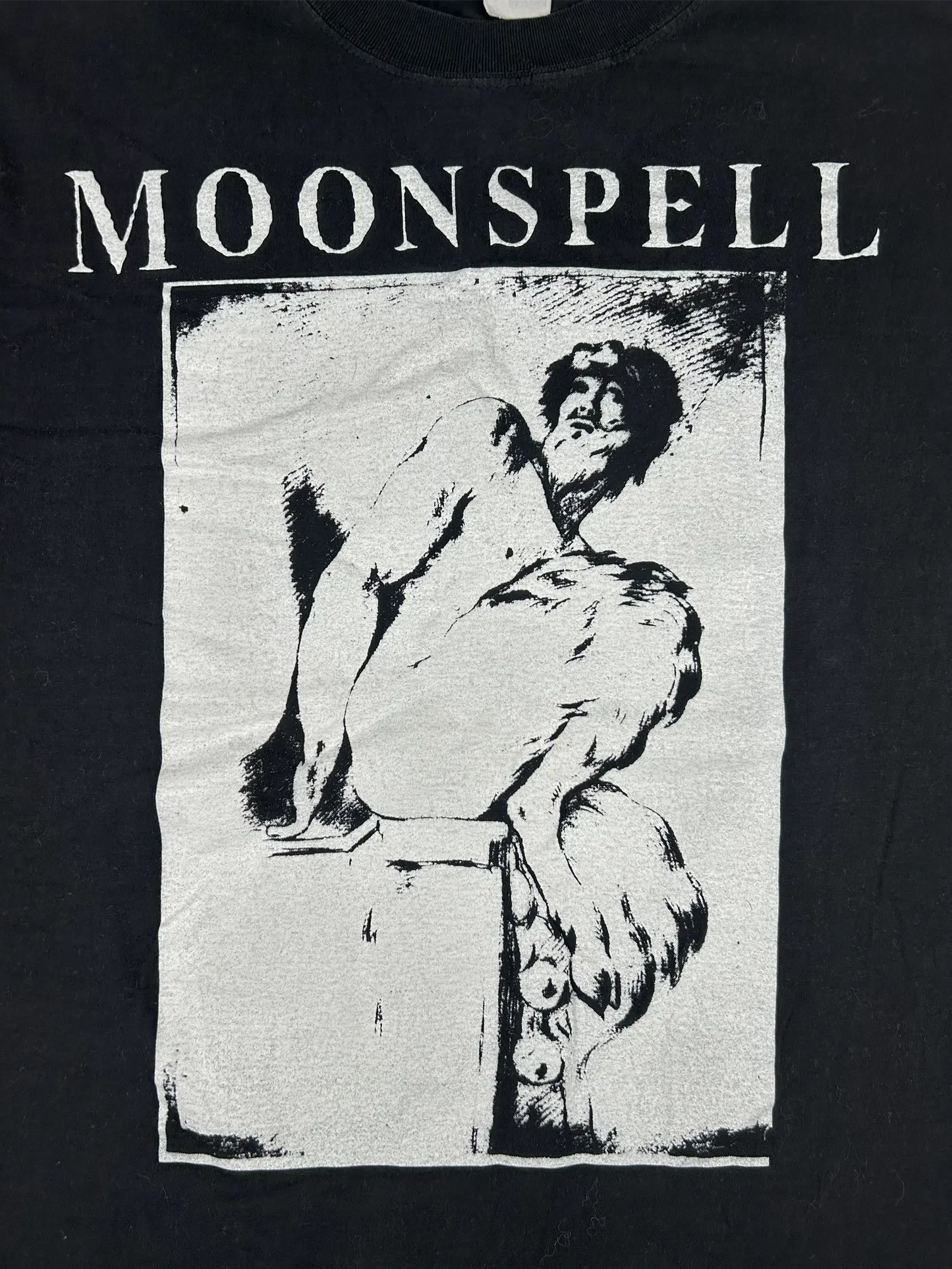 Vintage 1997 Moonspell Faustian Spirit Tour T-Shirt