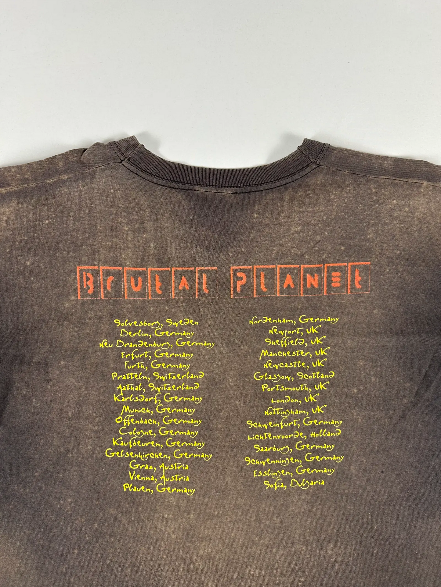 2000 Alice Cooper Brutal Planet Tour T-Shirt