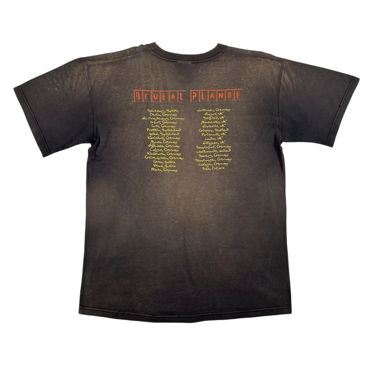 2000 Alice Cooper Brutal Planet Tour T-Shirt