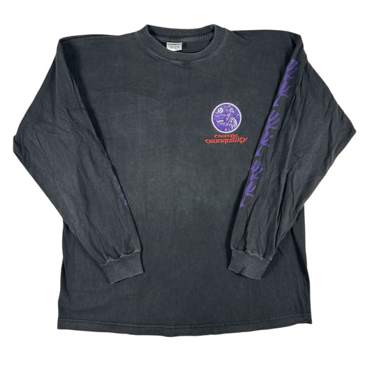 Vintage 1997 Dark Tranquility Zodijackyl Light Longsleeve